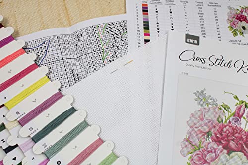 Lucas Cross Stitch Kit S - Spring Bouquet, B7018 #TOP6