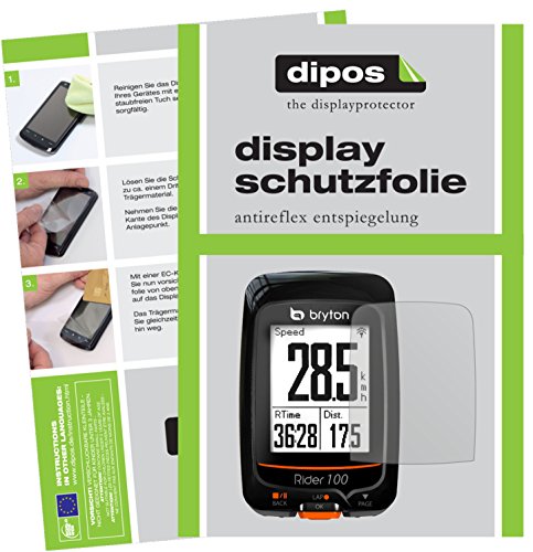 3 Pellicole Protettive Dipos Crystalclear Per Bryton Rider 530 | Protezione Display HD Anti-graffio | Made In Germany - 5