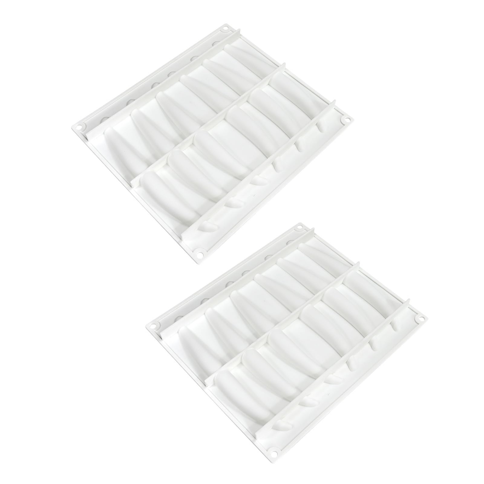 TQUXNGA 2PCS Multipurpose Cake Vanilla Bean Shape, Easy for Cupcakes Chocolates Releasing Baking Equipment for Chocolate