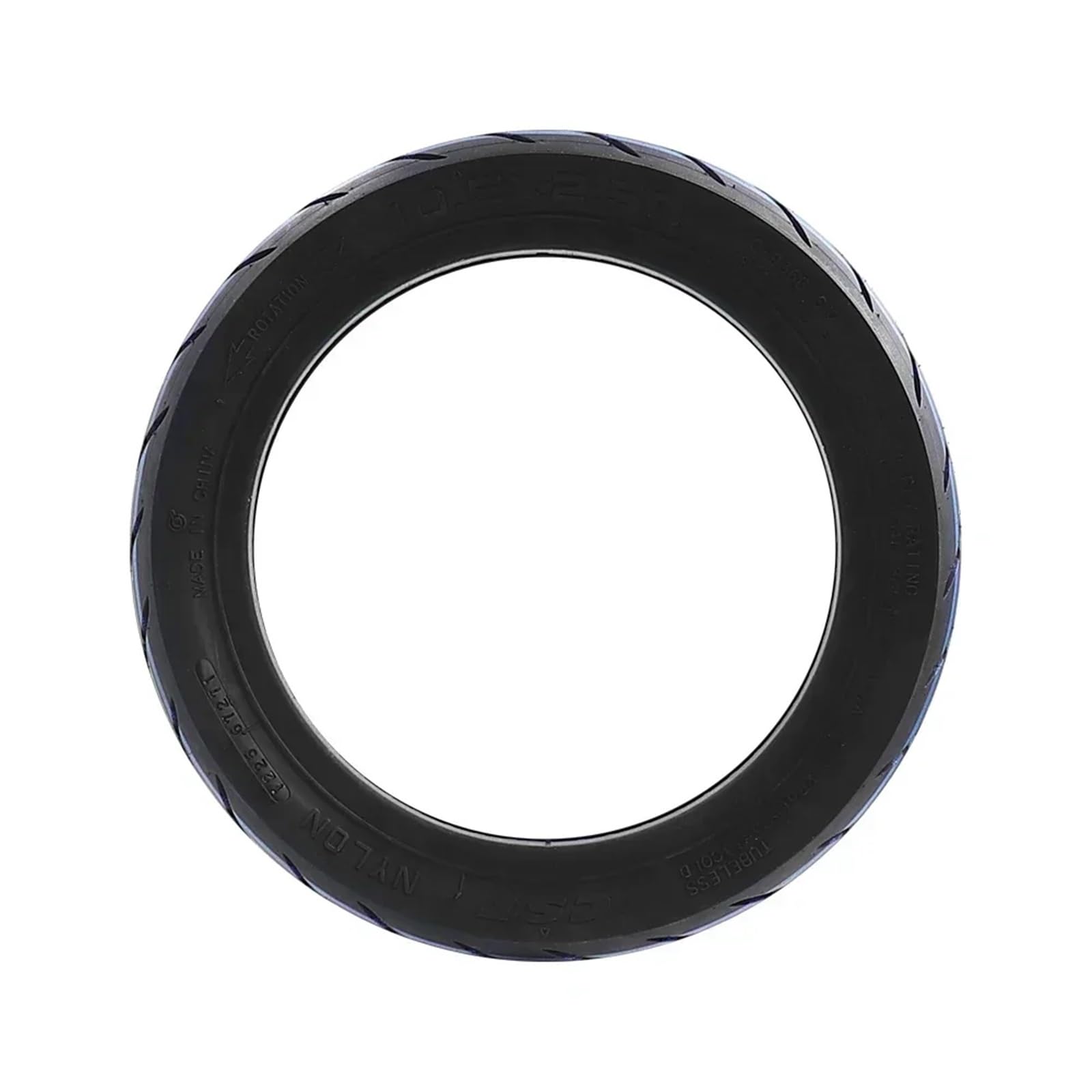 E Scooter Reifen, E Roller Reifen 10,5x2,50 Tubeless Außenreifen for P65 P100 Elektroroller Langlebiges Vakuum-Kickscooter-Reparaturzubehör(2pcs)