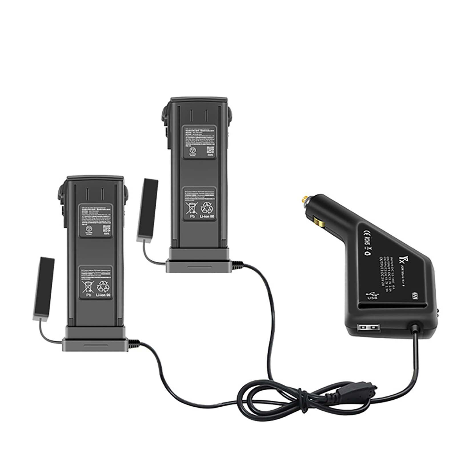Amazon.co.jp: LICHIFIT DJI Mavic 3用3イン1車載充電器 USB充電器