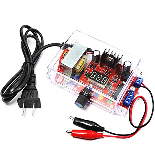 Image of 110V LM317 Adjustable Voltage Stabilizing Kit Electronic DIY DC Power Supply Manufacturing Parts Multi Functional Welding Training