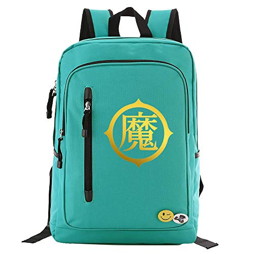 Jjzz Niña Niño Adolescente con Estampado De Anime Dragon Ball Gold  3 Mochila Escolar