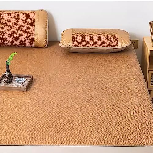 Przenośna bambusowa mata do spania – ekologiczny materac outdoorowy na kemping i relaks lekki wygodny duży rozmiar 200 x 220 cm idealny na podróż i zdjęcia