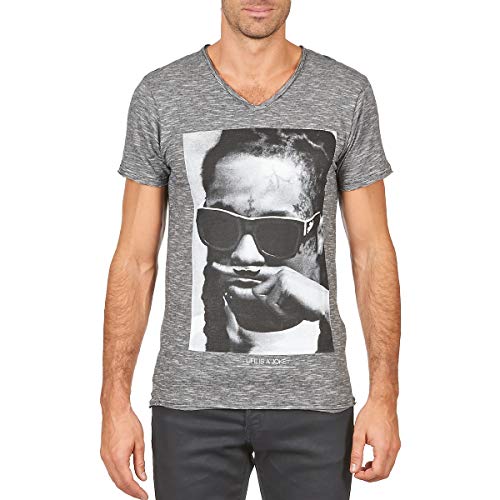 Eleven Paris - Lily - t-Shirt - imprimé - Homme - Gris (cotvinblack) - s