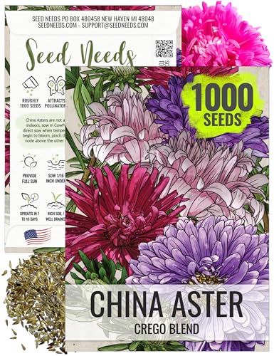 Seed Needs Crego China Aster Seeds for...