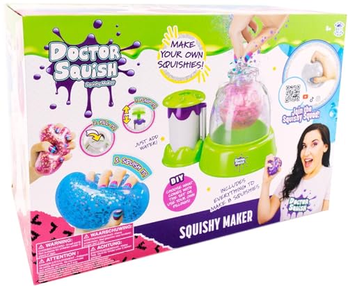 Doctor Squish 38038 Squishy Maker, New Shiny Glitter Station Maker, Decorate With Confetti, Sparkles & Colored Ink, Variety Of Sizes, Just Add Water To Make Your Own Slime thumb #8