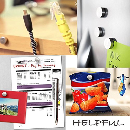 Image of 200 Pcs 4x1mm Tiny Retangle Small Multi-use Refrigerator Magnets for Jewellery Refrigerator Science Crafts Projects