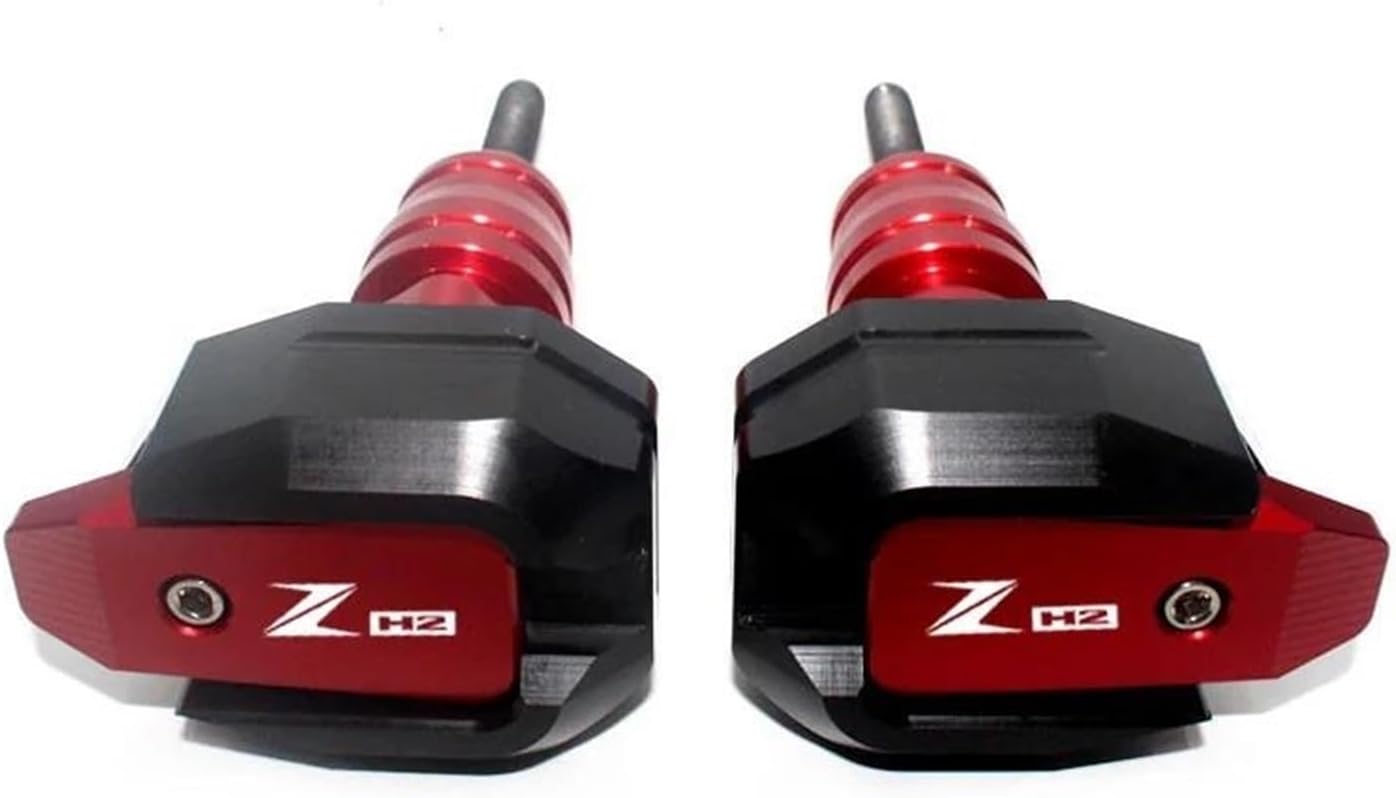 XoTiQ Motorbike Frame Slider for Kawasaki ZH2 Z H2 2019-2023 CNC Metal Motorcycle Crash Protector Engine Frame Sliders Accessories Crash Sliders (Color : Red)