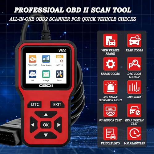 OBD2 para Renault Fluence 2009-2014 con lector código coche y escáner diagnosis motor 7
