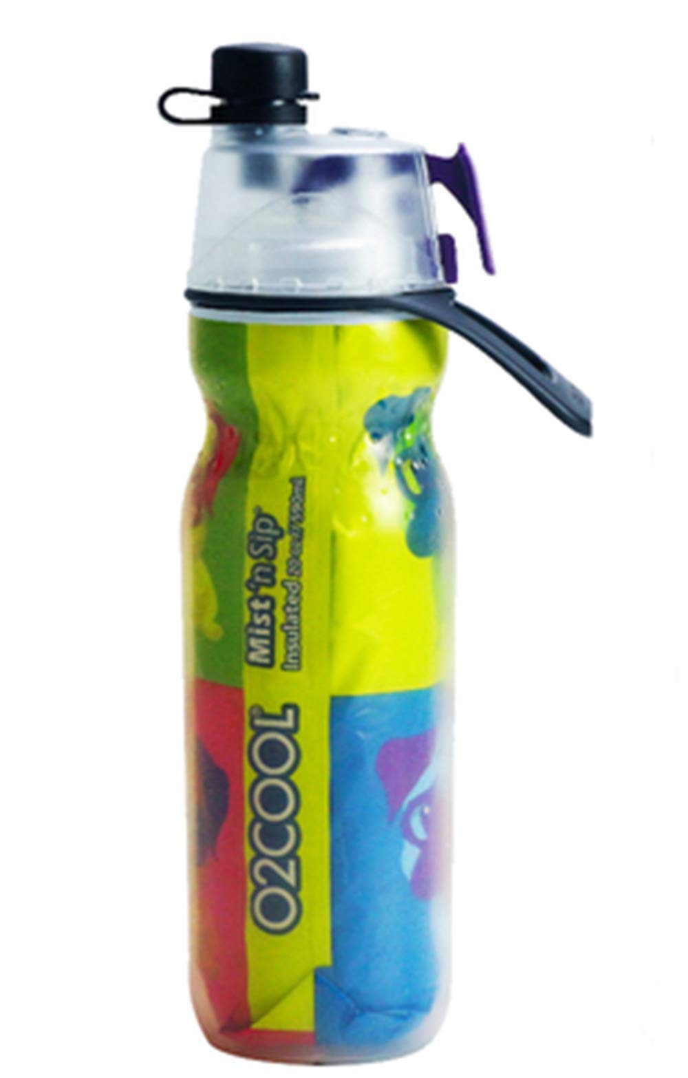Gourde eau brumisateur grand volume 590mL avec motif animalier étanche