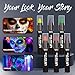 Splashes & Spills UV Face and Body Paint Sticks - UV Body Paint, UV Face Paint for Costume, Cosplay, Theater, Club - Glows Under UV Light - Black Light Paint For All Skin Types (6 Colors)