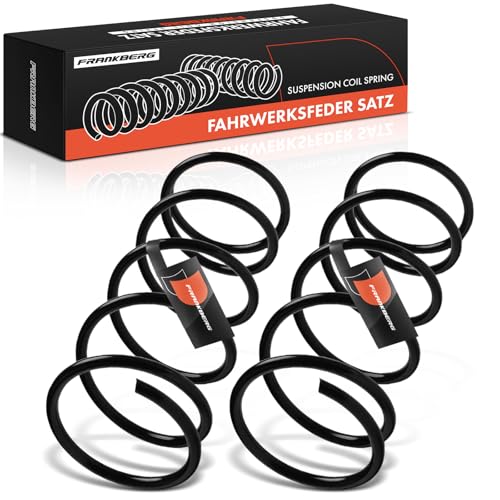 Frankberg 2 muelles de suspensión para eje trasero compatible con Pajero Sport I K7 K9 1998-2008 Reemplazo # SP3953, MR210764