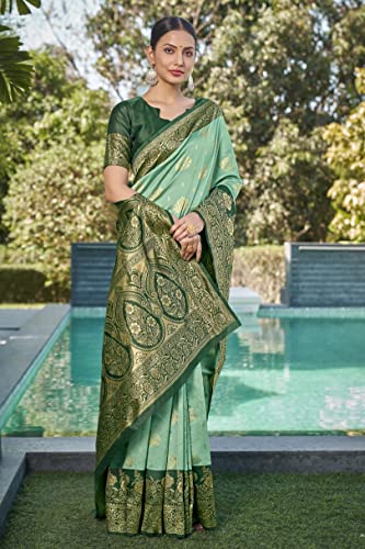 Image of Glory Sarees Women's Banarasi Silk Saree With Blouse Piece (Rich Silk101 Parent)