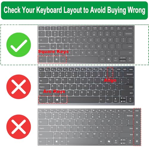 Protector Colorido para Teclado Lenovo IdeaPad Slim 3 14" miniatura 2