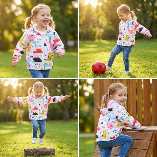 Image of TUIJI Toddler Jacket Hooded Trench Lightweight Windbreaker