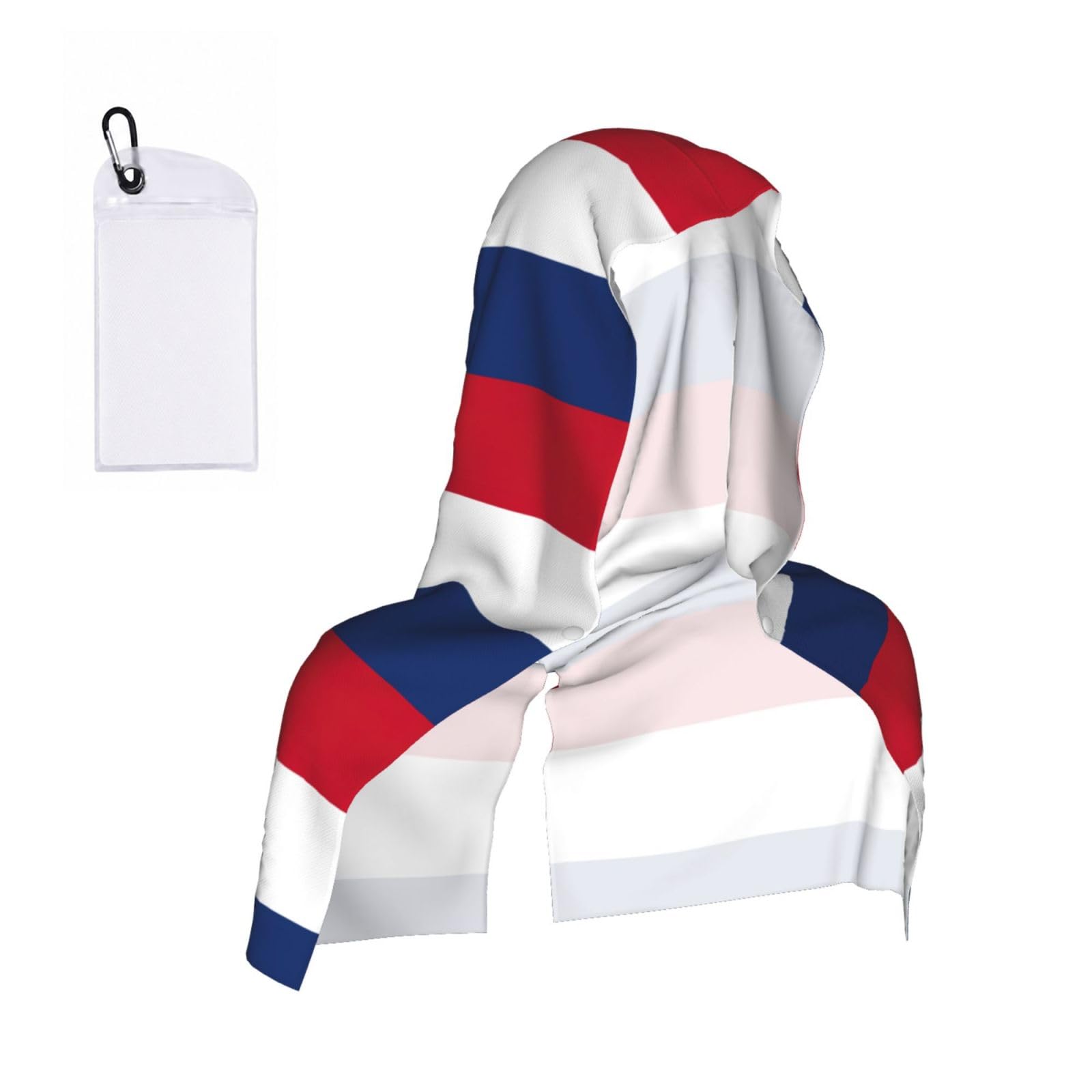 ZYJHYY Dutch Flag Print Unisex Swimming Towel Practical Camping Towel Skin-Friendly Cooling Towel For Workout Training