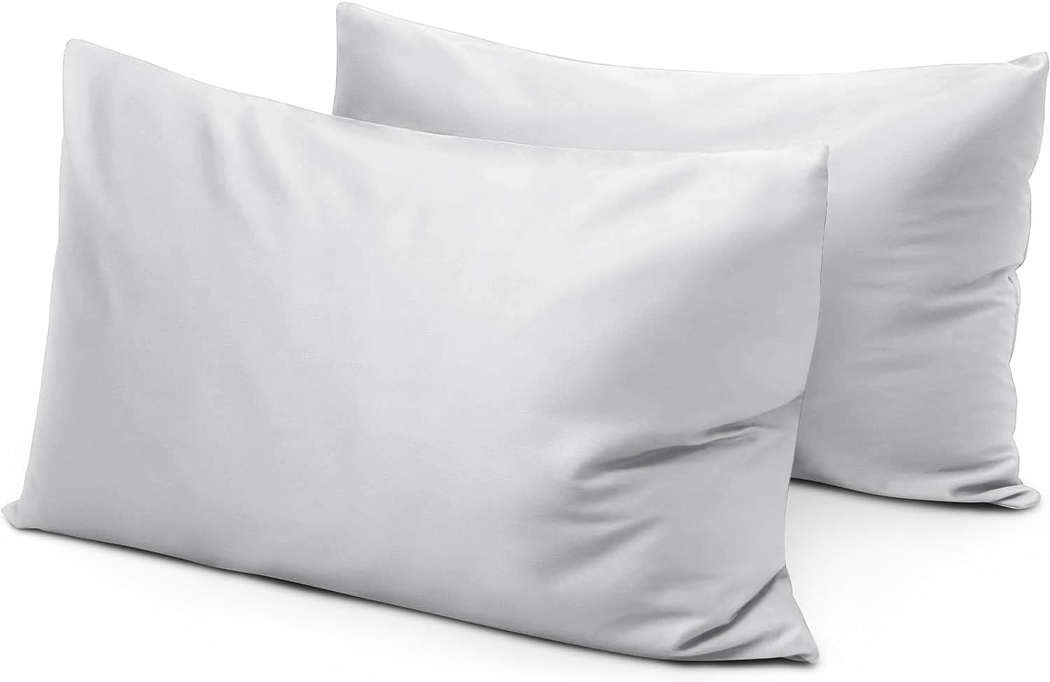 Toddler Travel Pillowcase Set – 12x16 Inches, 500 Thread Count, 100% Egyptian Cotton, Zipper, Pack Of 2, Plum - View #2