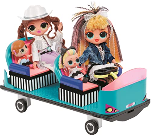 Lol Surprise Omg Remix 4 In 1 Exclusive Plane Playset Transforms 50 Surprises - Airplane, Car, Recording Studio, Mixing Booth With Colorful Doll Accessories, Play Set Gift For Kids Ages 6-11 #TOP6