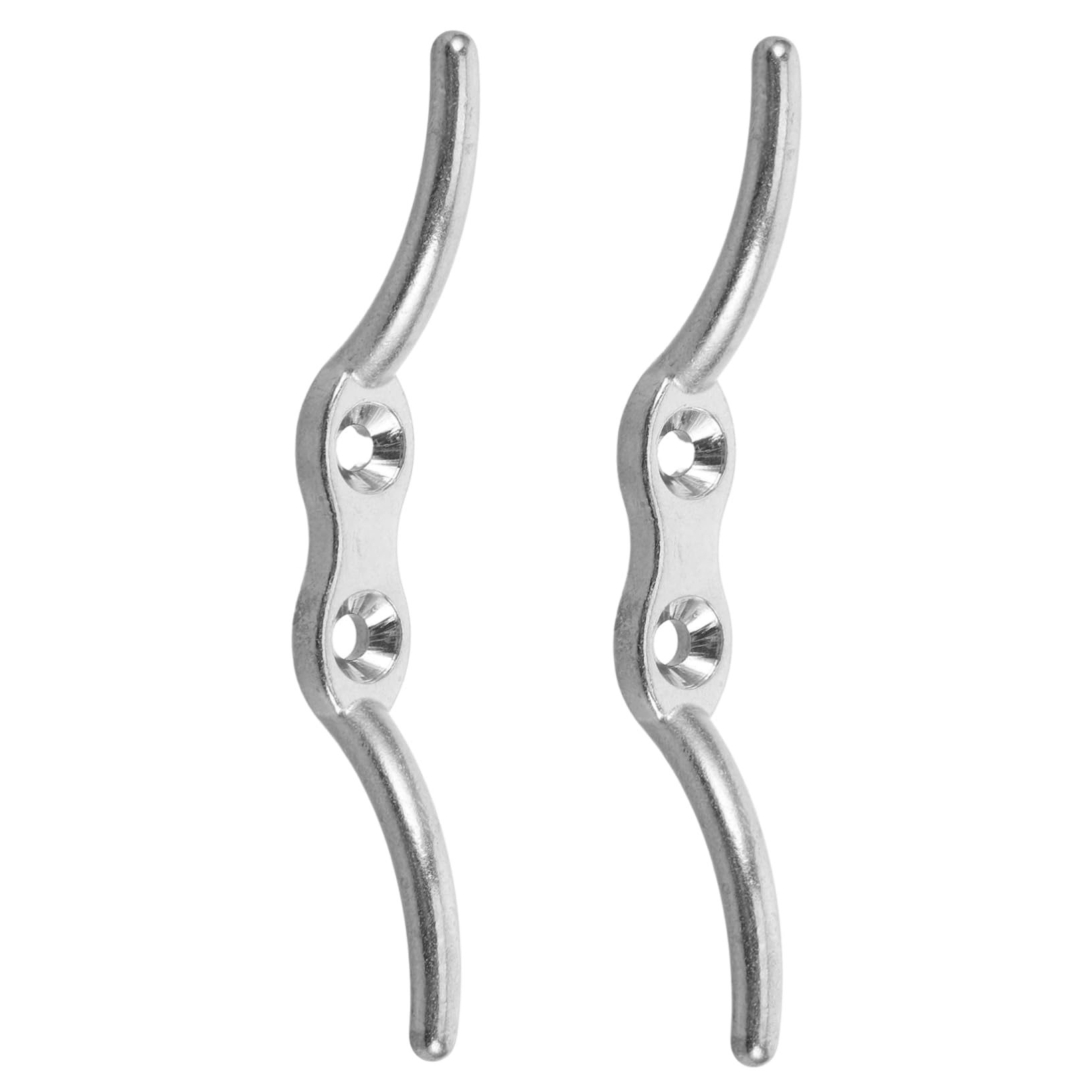 ifundom 2pcs Heavy Duty Stainless Steel Dock Cleat for Boats Easy Install Rope Cleat with Screws Replacement for Kayak and Flagpole Accessories Versatile Use