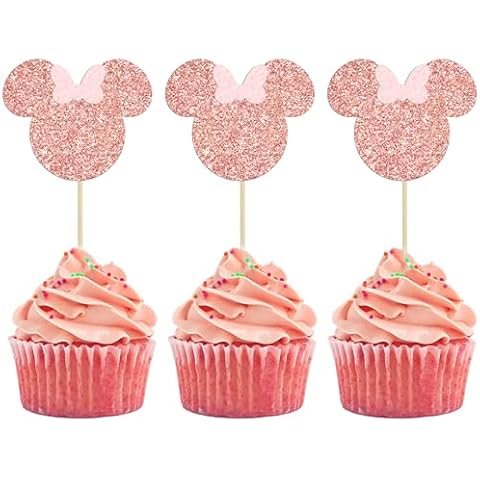 Gyufise Mouse Cupcake Toppers Cover