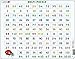 Larsen AR1 Rompecabezas matemáticos: Multiplicación, Puzzle de Marco con 58 Piezas