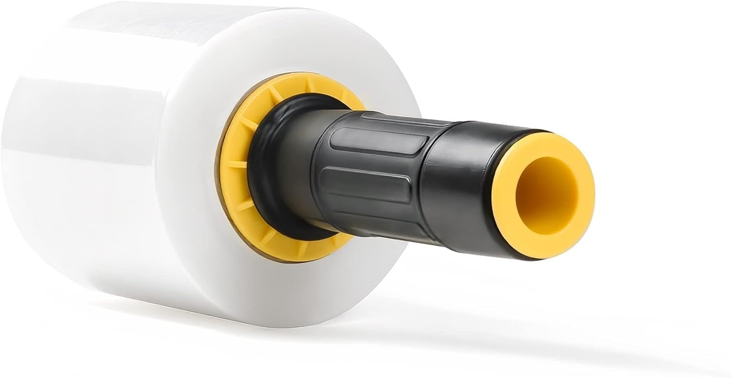 Pellicola Per Pallet Pellicola Elasticizzata Per Pallet E Imballaggi - Larghezza 500 Mm, Spessore 23 My, Rotolo Per Traslochi Cellophane Per Imballaggio