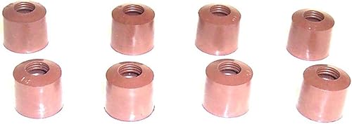 DNJ VSS145 - Sello de vástago de válvula para Chrysler 1981-1995, Dodge, Plymouth 600, Acclaim, Aries 2.2L-2.5L L4 8V SOHC 135cid