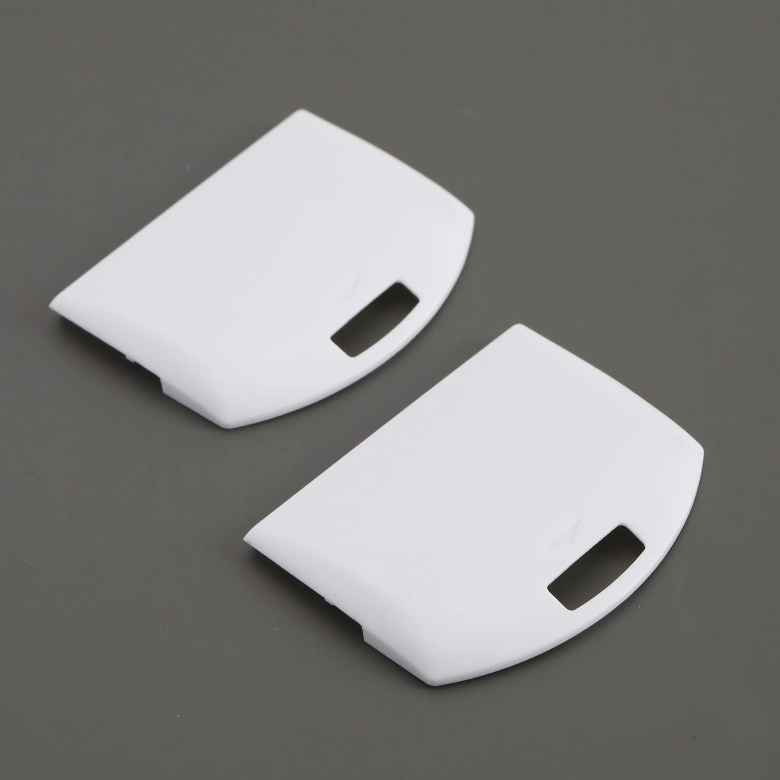 Zestaw 4 plastikowych wymiennych nakładek na baterie do konsoli Sony PSP 1000 Series White