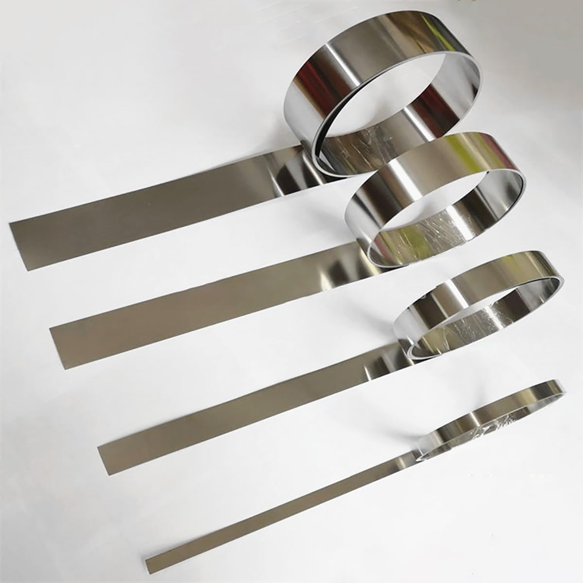 Bande Acier Inoxydable 304 – 1 Mètre, épaisseur 0,04 Mm, Largeur 100 Mm, Pour Plan De Travail, CNC, Bricolage