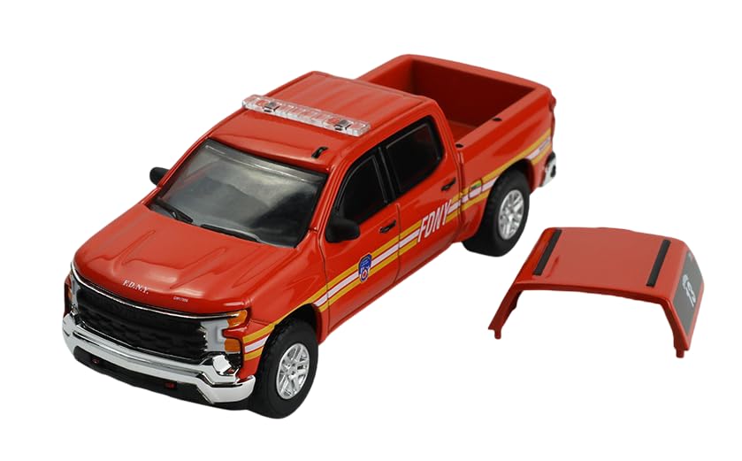 Greenlight 1:64 Fire & Rescue 2023 Chevy Silverado miniatura 3