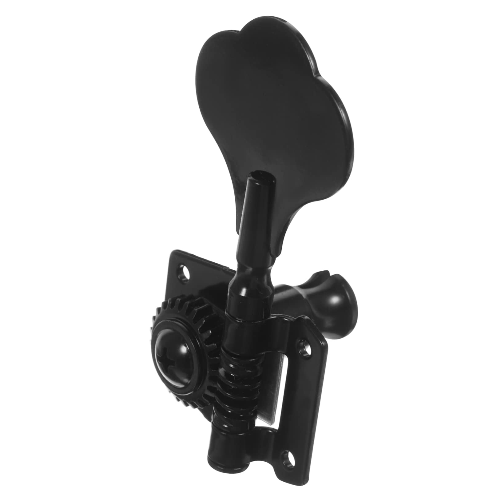 Totority Bass Tuners Electric Guitar Tuning Pegs Set Black 16:1 Gear Ratio Design
