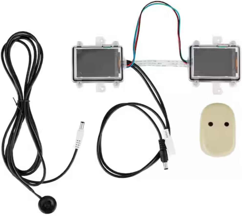 Home Accents Holiday 12 ft. Skelly LifeEyes LCD Eyes Conversion Kit, 8 Eye Options, for Giant Skeleton, Eyeballs Spooky Scary Horror Props for Halloween Trick or Treat Party Cosplay