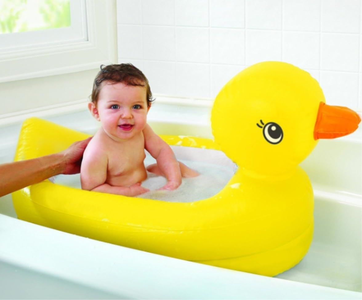 Pataugeoire Piscine Gonflable Pleine Grandeur pour Enfants Familiale Salon pour ADU Adapté Jardin | Yellow