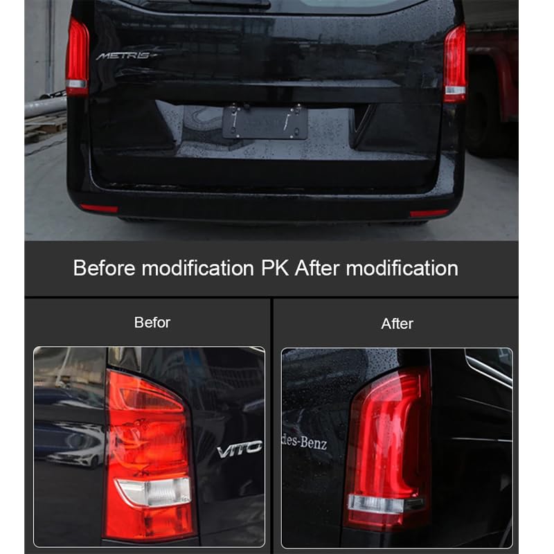 Rückleuchten Montage, für Benz Vito 2016-2021 W447 Heckleuchte Lampenfassung(Links und Rechts), B Right