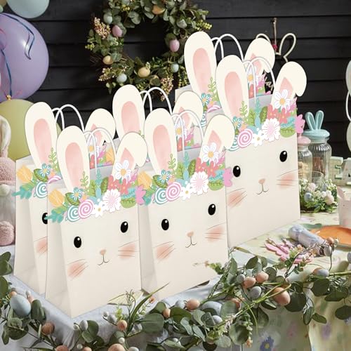 Sacs cadeaux lapin de Pâques solides pour éviter les déchirures - 4