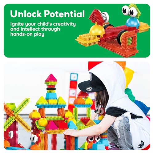 Picassotiles PTB120 120Pcs Hedgehog Interlocking Building Blocks Tiles Construction Toy Set Learning Playset Steam Development Preschool Kindergarten Toy For Kids Age3+ Ptb120 thumb #6