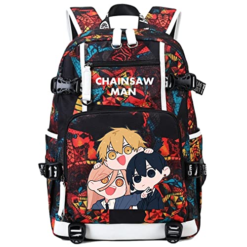 Anime Chainsaw Man Backpack Daypack Student Bag Bookbag School Bag 4