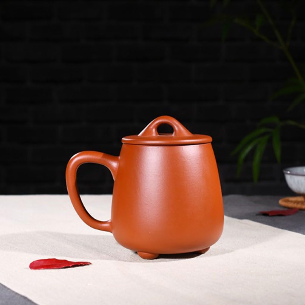 Matcha Cups męski i damski zestaw do herbaty 380 ml fioletowy kubek z piaskiem ręcznie robiony biurowy kubek na herbatę do domu gabinetu kubek na wodę zestaw do herbaty zaparzacz do herbaty kubek