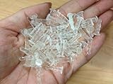 20pc 3.5mm Clear Headphone Plug Flat Head Ear Cap Dust Plug for Iphone 5, Iph.