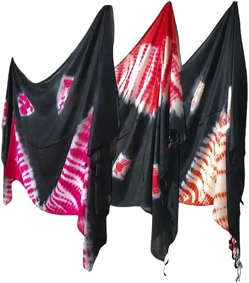 Golden Printed Satin Scarf - For Men, Women & Girls
