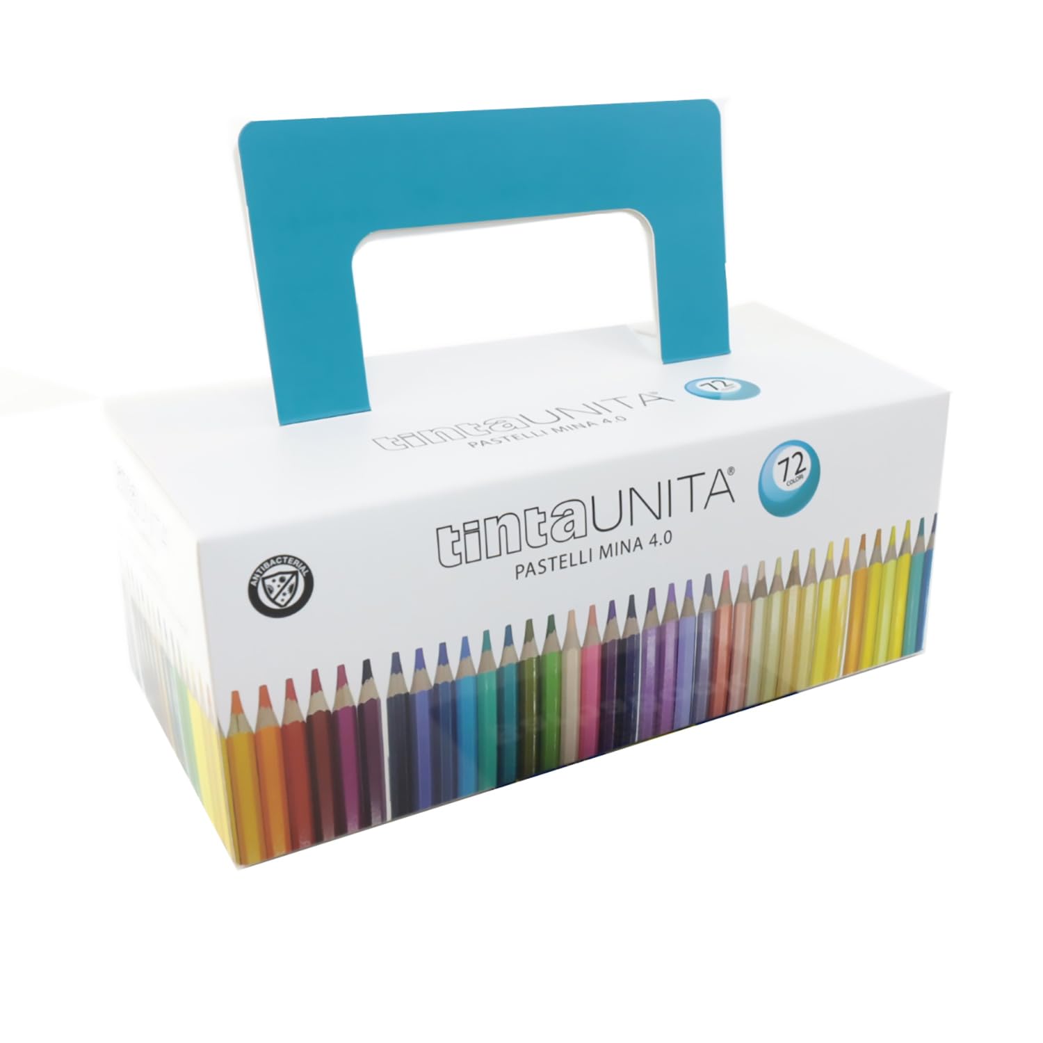 Pastelli A Cera TINTA UNITA - Scatola Da 36 Pezzi In Latta | Ø 4,0 Cm Per Disegno E Arti Creative - Foto 8
