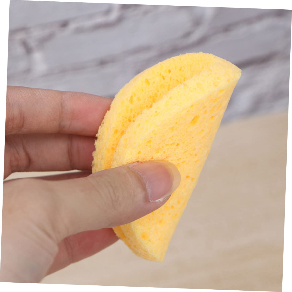 Beavorty 100stücke Gesichtsreinigungsschwämme Weiche Wiederverwendbare Make-up Pads Für Sanfte Gesichtsreinigung Und Abschminken Für Mit Hydratisierender