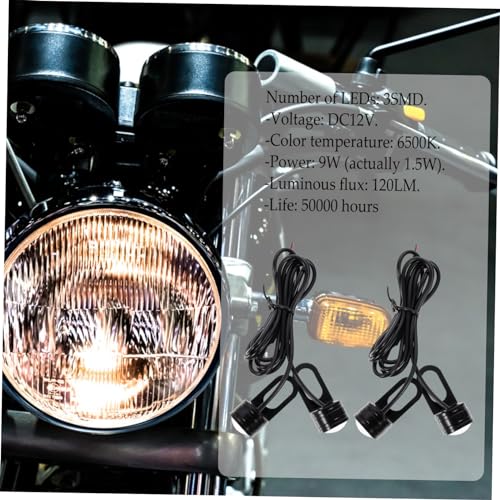 ULTECHNOVO 4 Pcs luz diurna luz olho de águia luz de circulação diurna faróis de neblina para carros