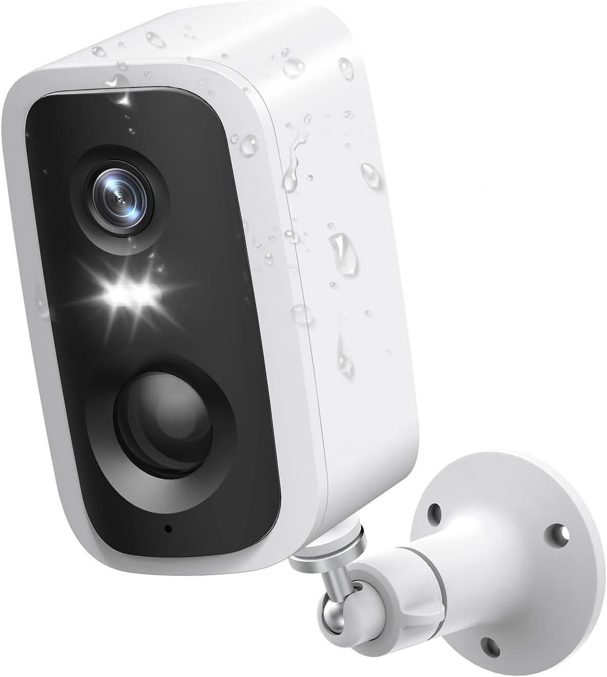 Noahcam Security Cameras Wireless Outdoor Battery Powered Came for Home Secur Outside HD 2K - 1Pcs