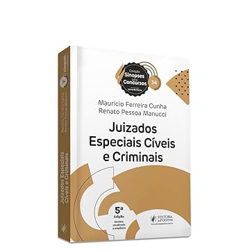 Capa do livro Sinopses Para Concursos - V.34 - Juizados Especiais Cíveis e Criminais (2024)