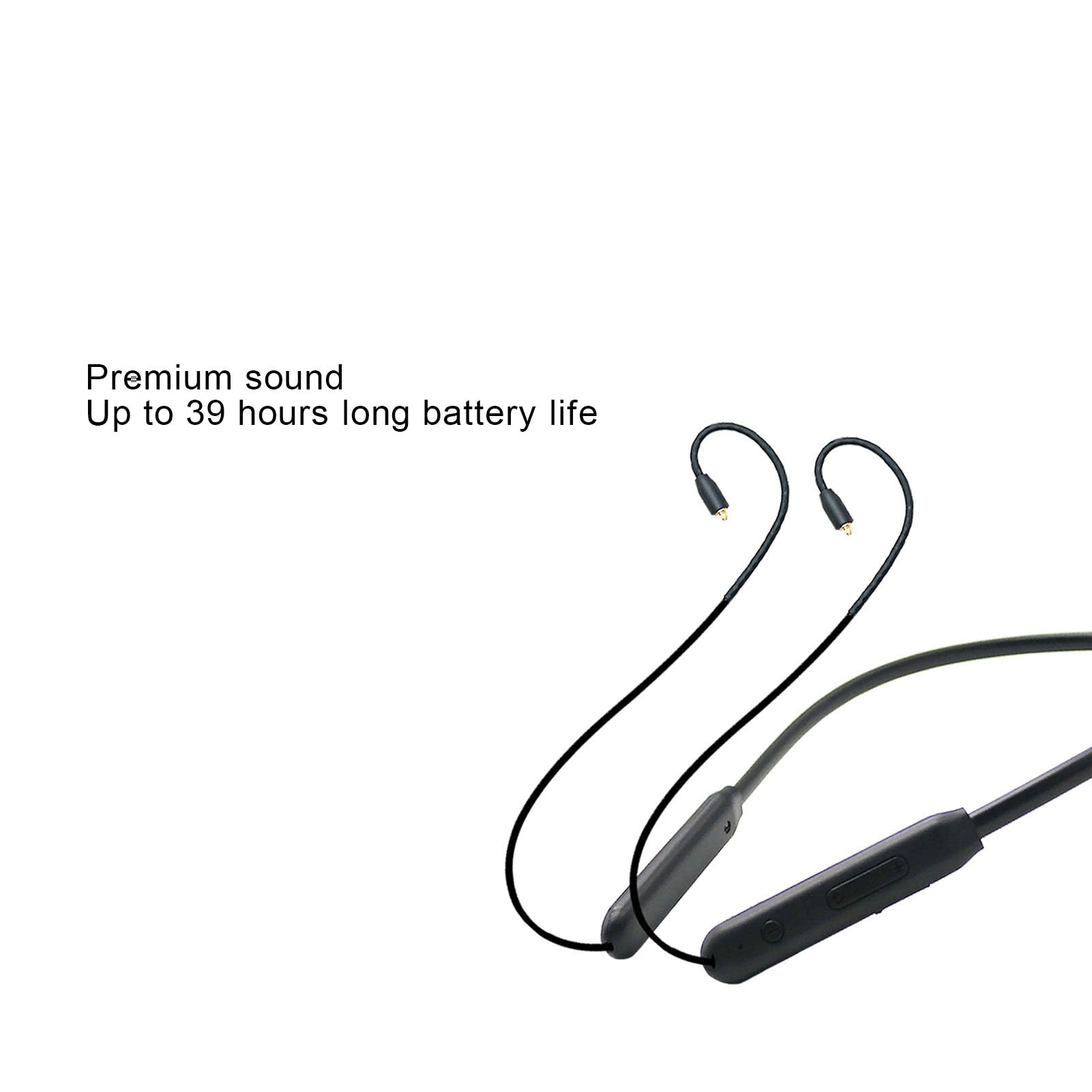 CHICIRIS Sostituzione Cavo Adattatore Wireless Bluetooth con Controlli Microfono per Auricolari IE200 IE300 IE600 IE900 Esperienza Musicale Wireless Perfetta per i Viaggiatori