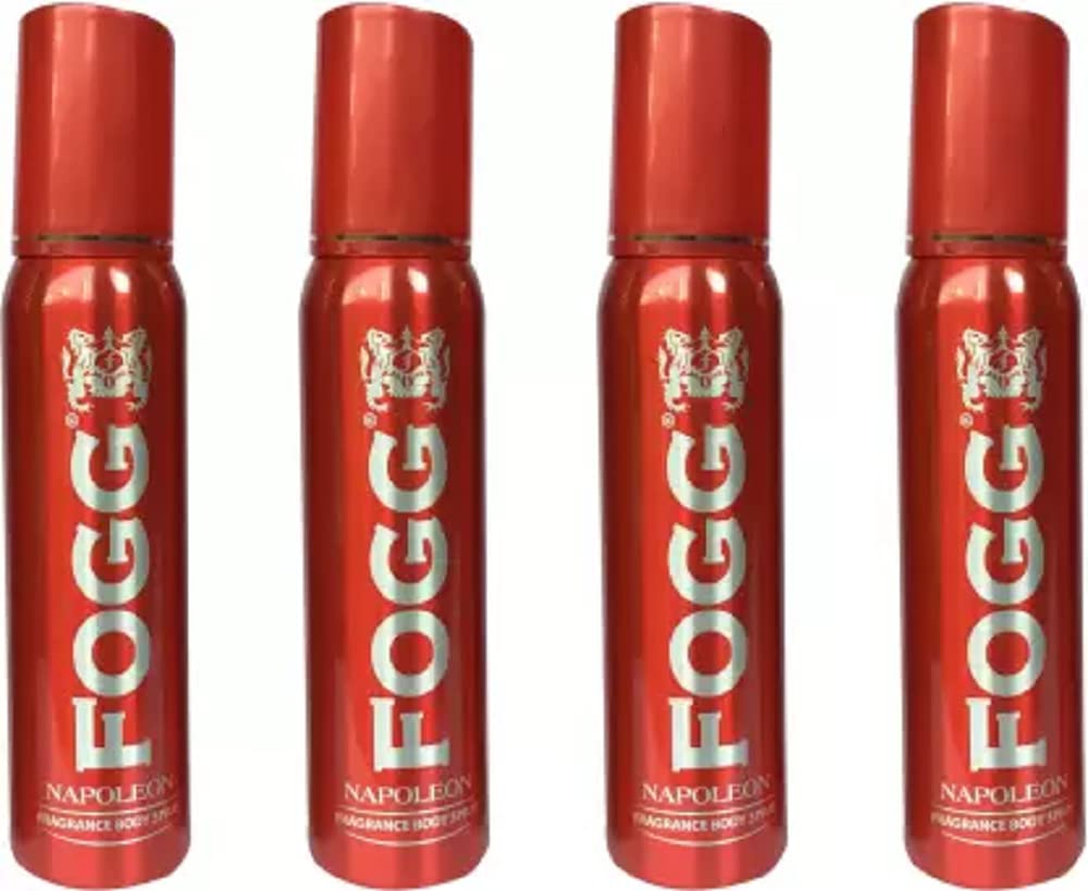 FOGG NAPOLEON PACK OF 4 Deodorant Spray - For Men & Women (480 ml, Pack of 4)-picture-23