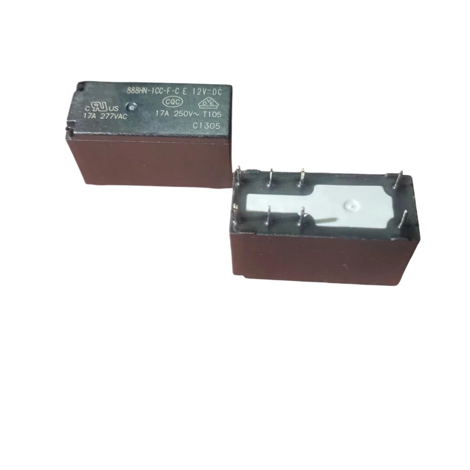 Relais 12VDC 17A haute performance à 8 broches pour commutation stable - 2