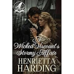 A Wicked Viscount's Stormy Affair Audiolibro Por Henrietta Harding arte de portada